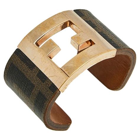 fendi cufflinks|old fendi bracelet square.